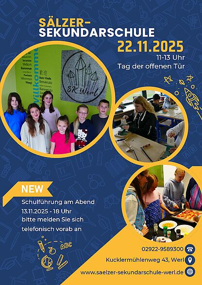 Flyer zum "Tag der offenen Tür" 2025 Flyer zum "Tag der offenen Tür" 2025